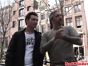 Real amsterdam escort pussylicked and smashed